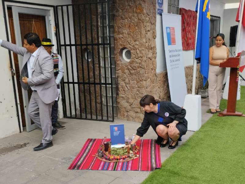 Arica dio inicio al nuevo servicio con rogativa aymara y la presencia de autoridades del intersector 