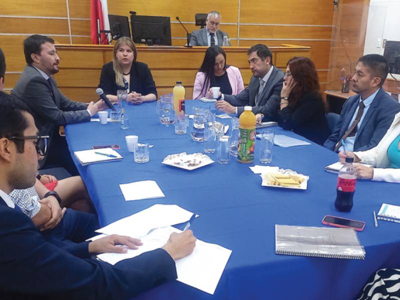Servicio regional coordina trabajo con Tribunales de Garantía