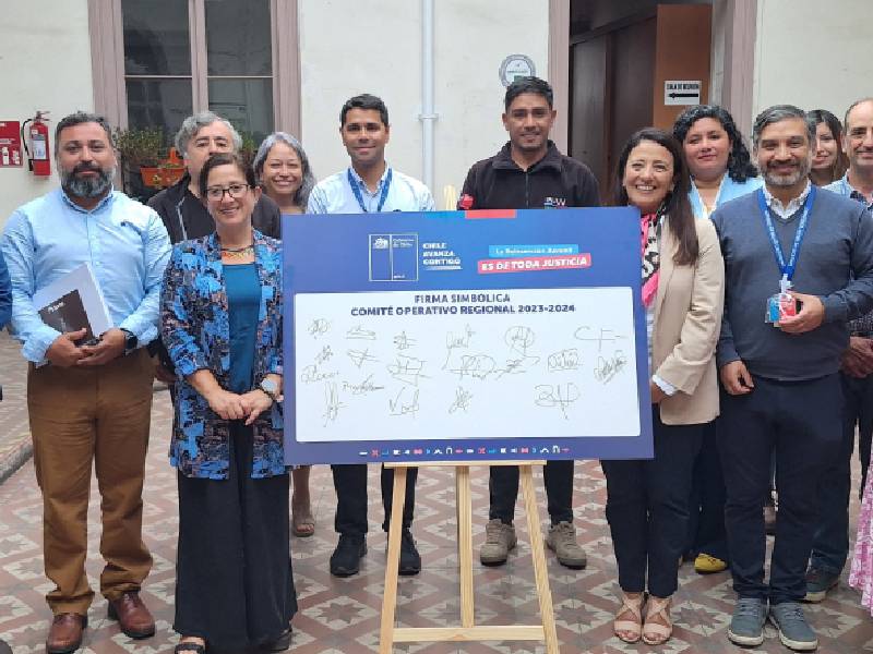 Coquimbo: Integrantes del COR reafirman su compromiso con la reinserción juvenil