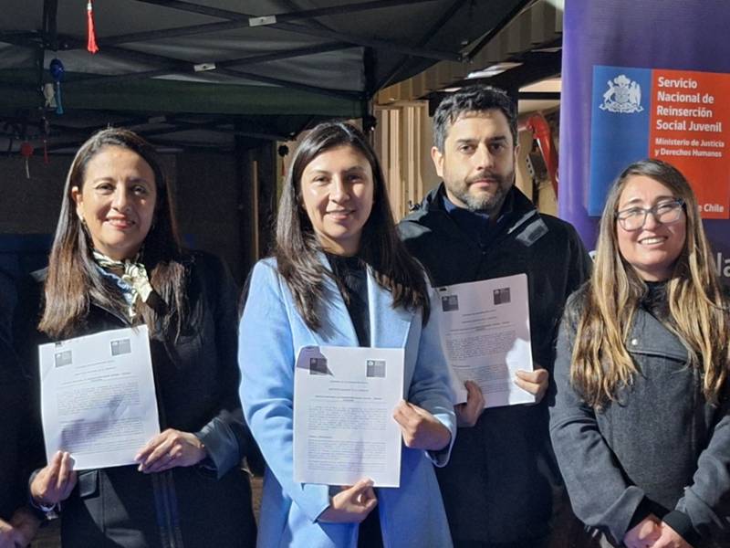 Coquimbo: Servicio firma convenio con Instituto Nacional de la Juventud