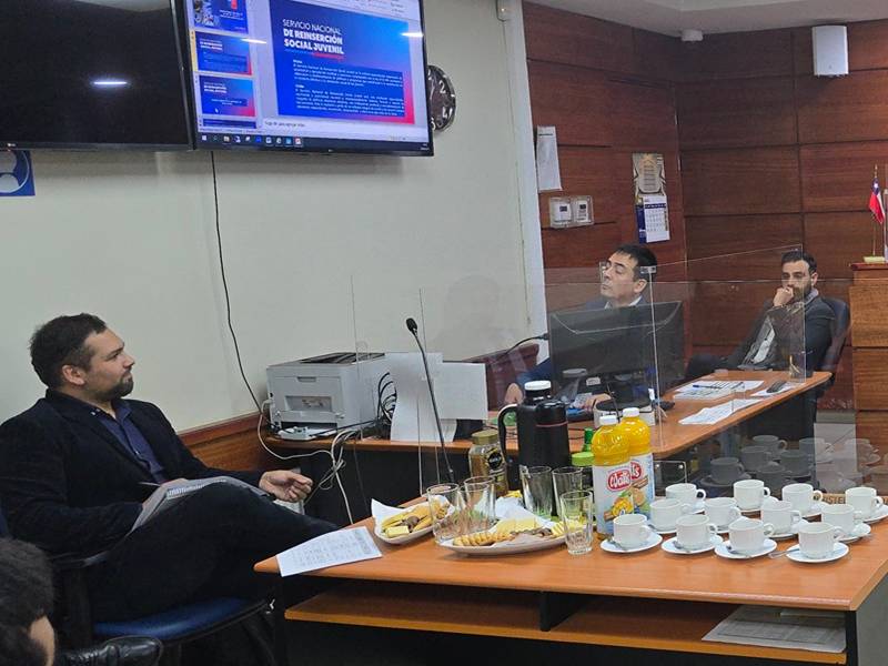 La Araucanía: Servicio realiza jornada informativa para sistema de justicia penal juvenil de Traiguén