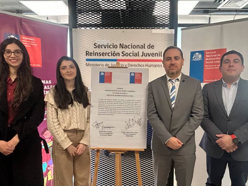 Ñuble: Reinserción Juvenil se suma al programa Buenas Prácticas Laborales con Equidad de Género de SernamEG