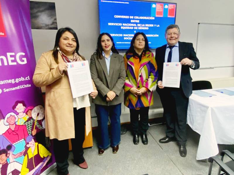 Magallanes: Convenio con SernamEG para integrar perspectiva de género en intervenciones con jóvenes