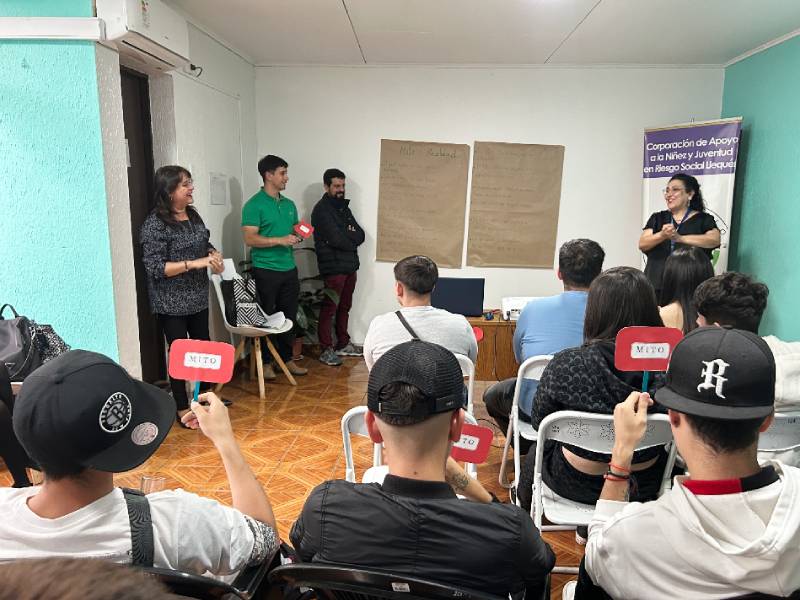 Ñuble: Se cumplen seis meses de trabajo con jóvenes para cambiar sus trayectorias de vida