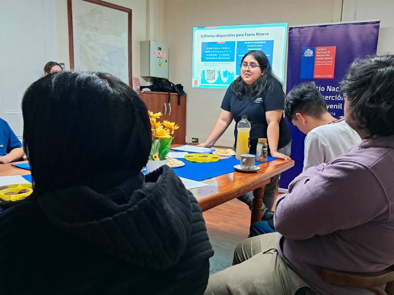 Servicio de Reinserción Social Juvenil consolida procesos para reinsertar a jóvenes de Tarapacá