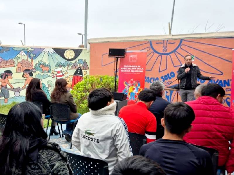 Coquimbo: Jóvenes privados de libertad descubren la música chilena y dan a conocer su talento