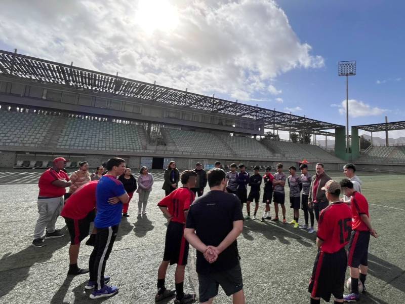 Atacama: Jóvenes en proceso de reinserción juegan partido con sub-20 de Deportes Copiapó