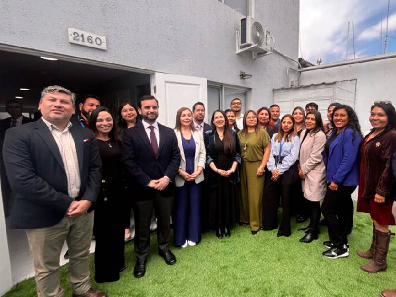 Servicio Nacional de Reinserción Social Juvenil inaugura nuevo LAE-IP en Tarapacá