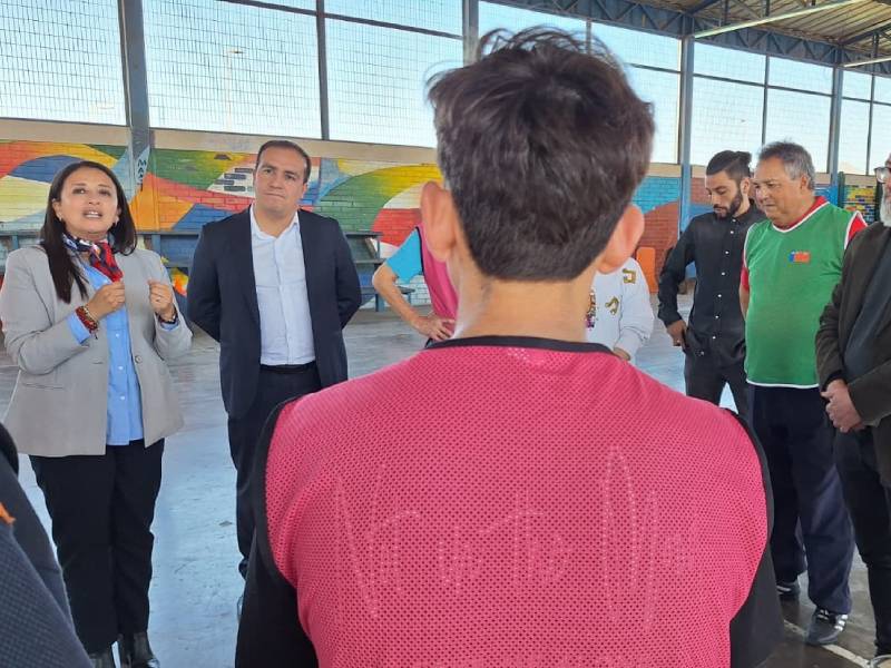 Director nacional del IND refuerza compromiso con la reinserción juvenil a través del deporte en Coquimbo