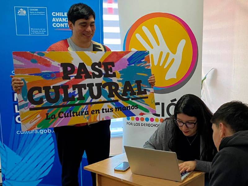 Magallanes: Jóvenes en reinserción activaron "Pase Cultural"