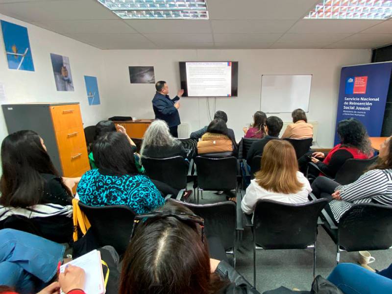 Magallanes: Servicio se capacita en modelo de intervención sobre "valoración de riesgo de violencia sexual"