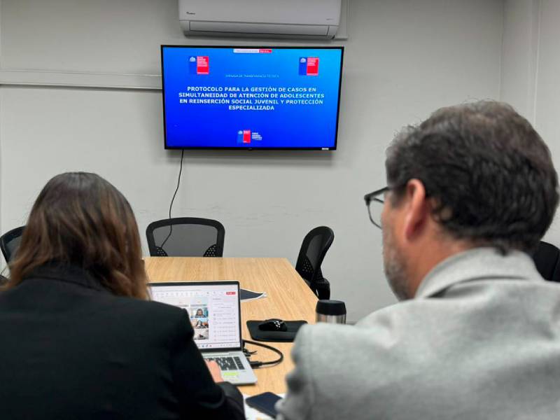 Ñuble: Servicios de Protección Especializada y Reinserción Juvenil se unen para fortalecer acompañamiento a jóvenes atendidos por ambos servicios