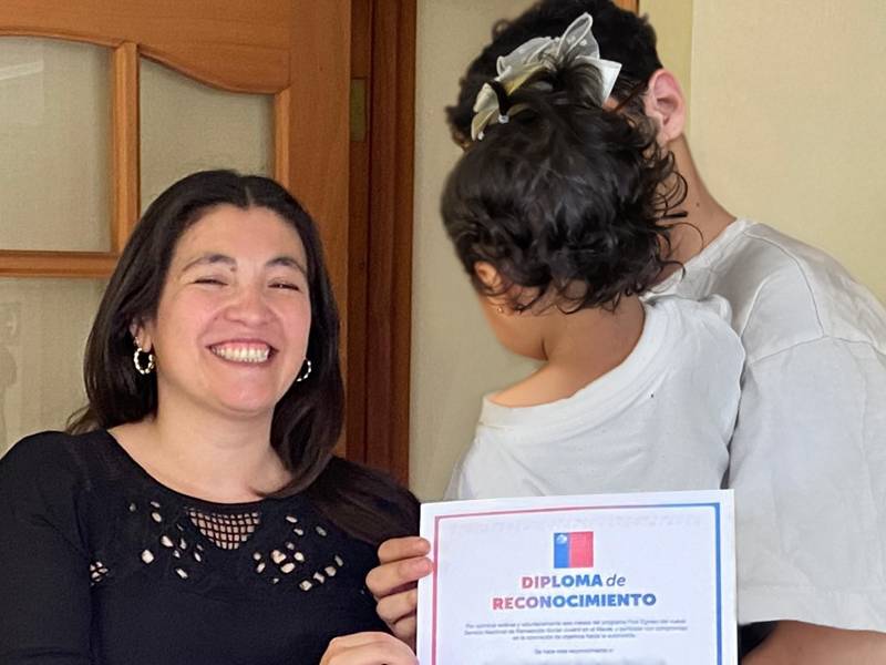 Maule: Joven en reinserción se convierte en el primer egresado del programa “Acompañamiento de Postegreso”