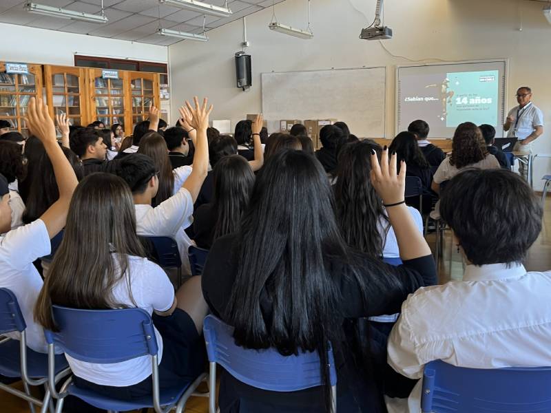 Atacama: Culmina ciclo de charlas de Reinserción Social Juvenil en establecimientos educacionales