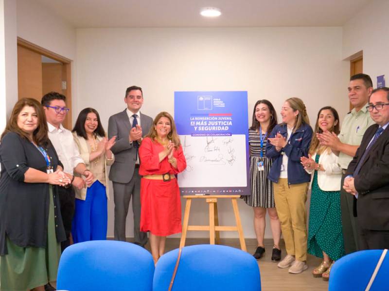 Maule: Instituciones firman Plan de Acción Regional para la reinserción social juvenil