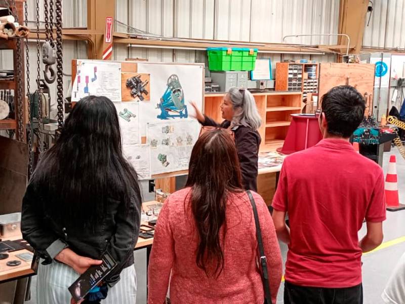 Coquimbo: Jóvenes en Libertad Asistida Especial de la región visitan AURA NoirLab