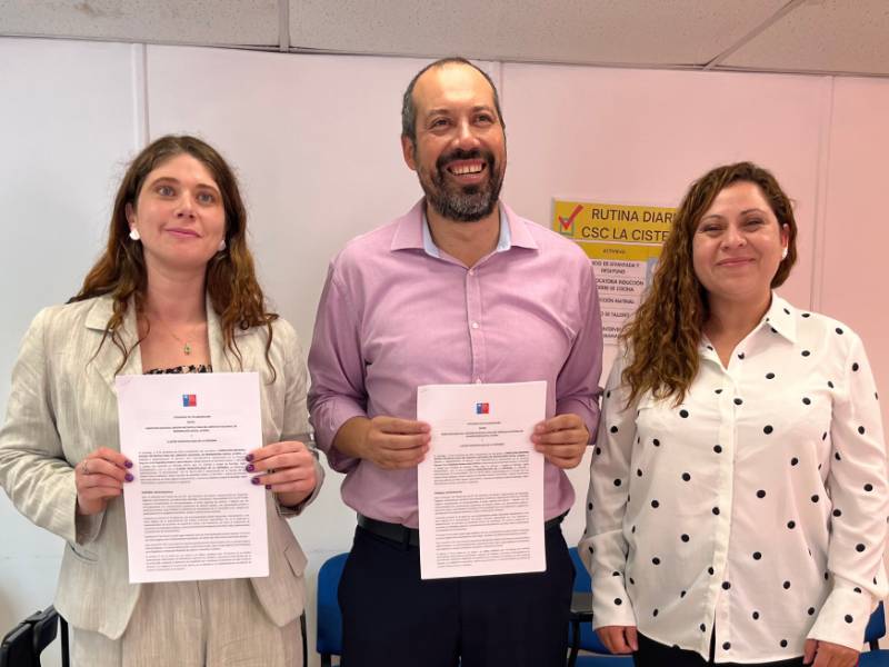 RM: La Cisterna se suma a convenio “Municipios por la Reinserción”