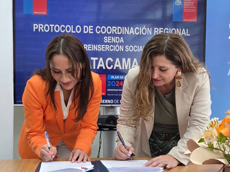 Atacama: Reinserción y SENDA implementan protocolo regional para fortalecer acceso a tratamiento de jóvenes en Atacama