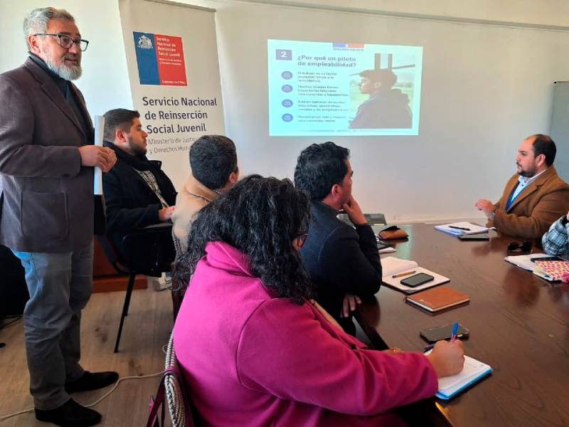 Coquimbo: 17° Comité Operativo Regional conoce avances del Piloto de Empleabilidad para jóvenes en reinserción social
