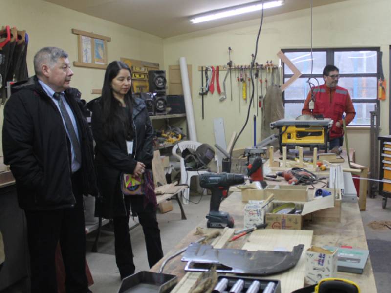 Magallanes: Seremi de seguridad pública visitó centro de cumplimiento juvenil