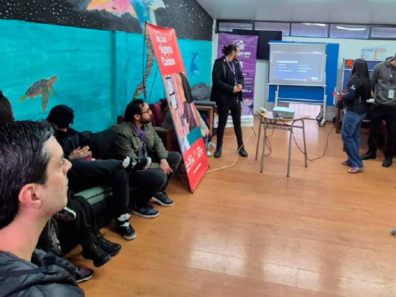 LAE-IP La Cisterna y Municipalidad de San Ramón inician ciclo formativo para jóvenes en el marco del Día de la Reinserción Social