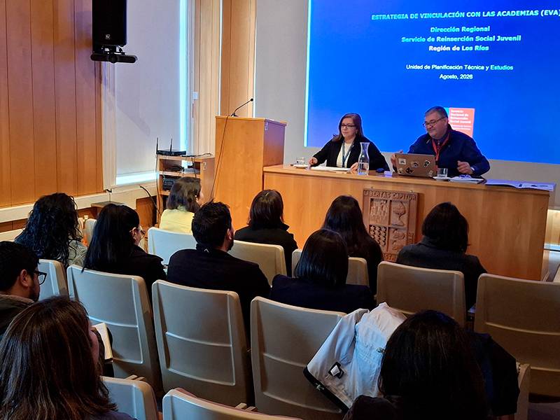 Los Ríos: Servicio identifica necesidades prioritarias para fortalecer la reinserción juvenil y la articulación intersectorial